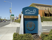 El Cerrito gateway sign