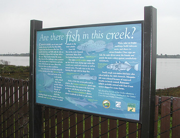 Bay Trail sign